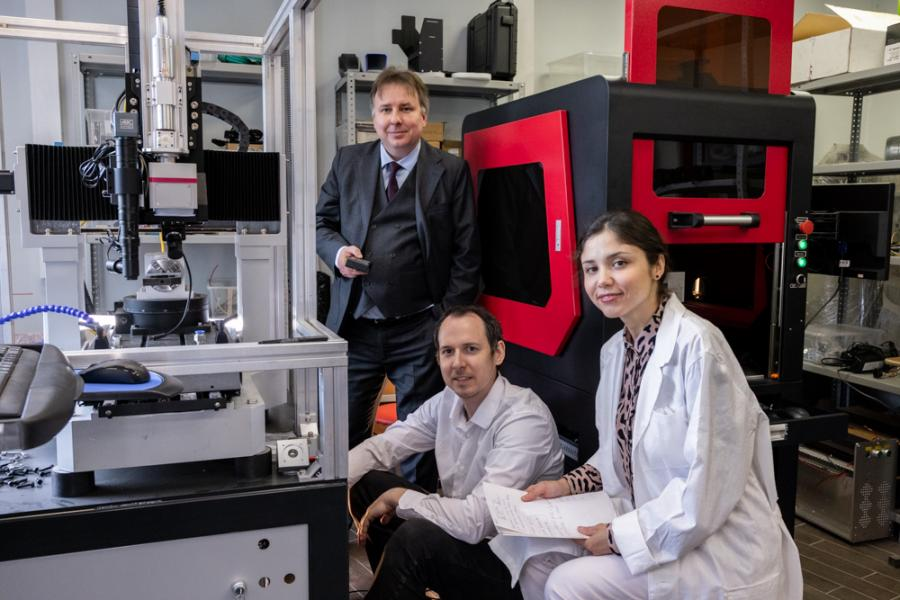 Сотрудники лаборатории