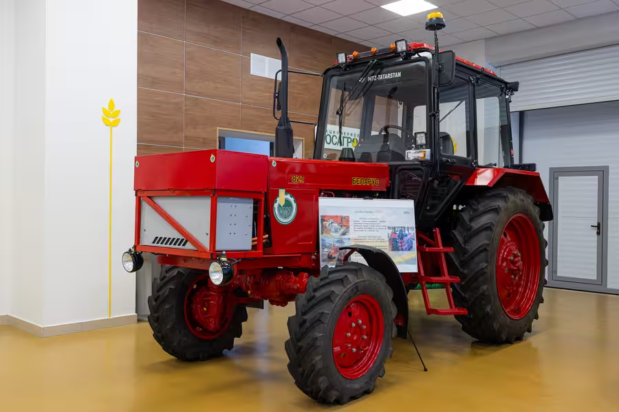 MTZ-82.1 with a hybrid engine