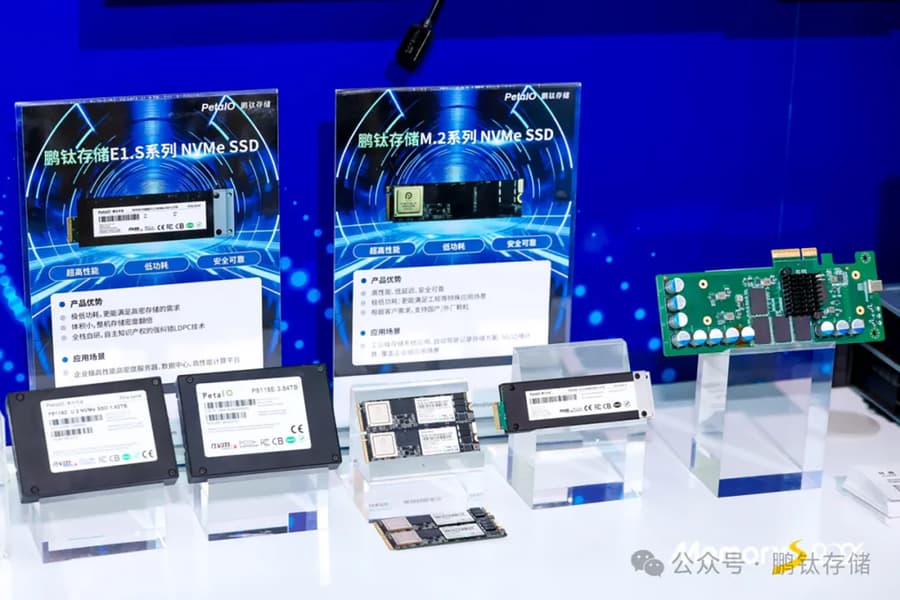 Китайцы представили SSD PCIe Gen6 со скоростью более 28 ГБ/с