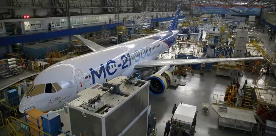 Производство МС-21