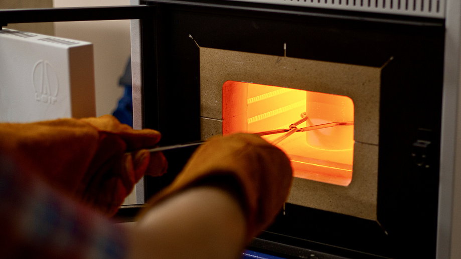 Процесс создания керамического порошка