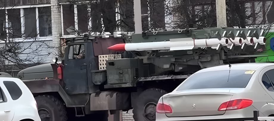"Ural" with R-77 missiles from Su-35