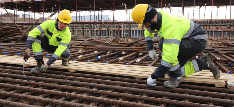 Construction site of the Leningrad NPP-2