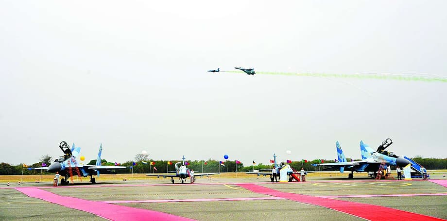 New Su-30SME aircraft in Myanmar