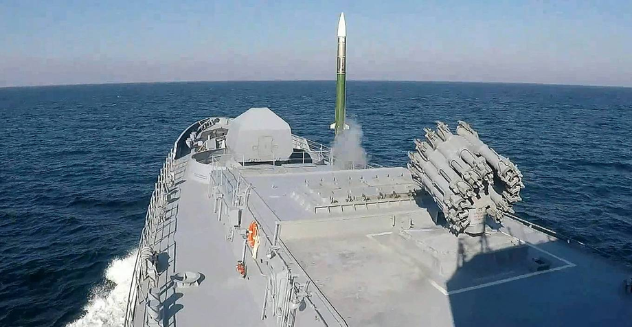 Запуск ЗРК «Штиль»