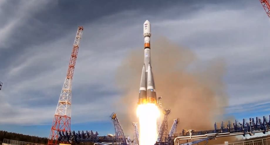 Launch of the Soyuz-2.1a carrier rocket