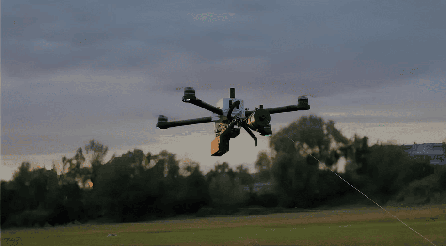 Dron de fibra óptica "Príncipe Vándalo de Nóvgorod"