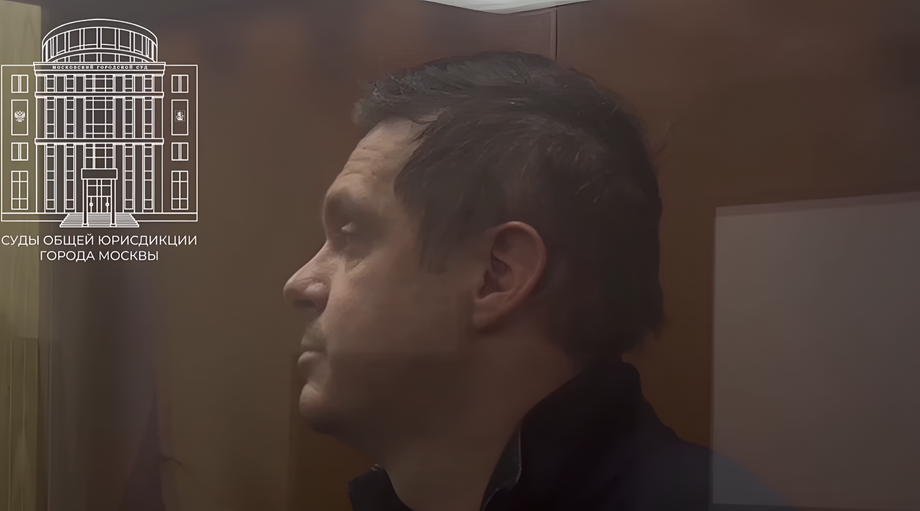 Former chairman of the FESCO board of directors Andrei Severilov in the courtroom