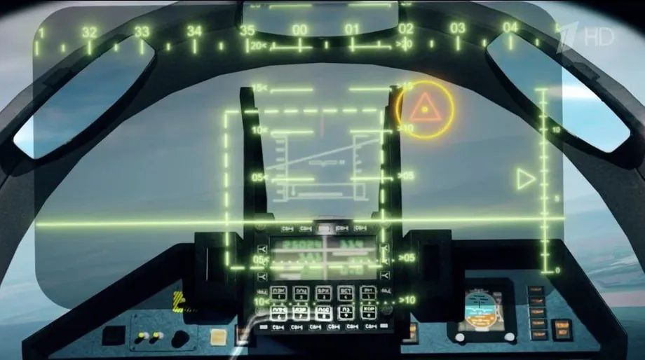 Шлем для пилота истребителя Су-57М1