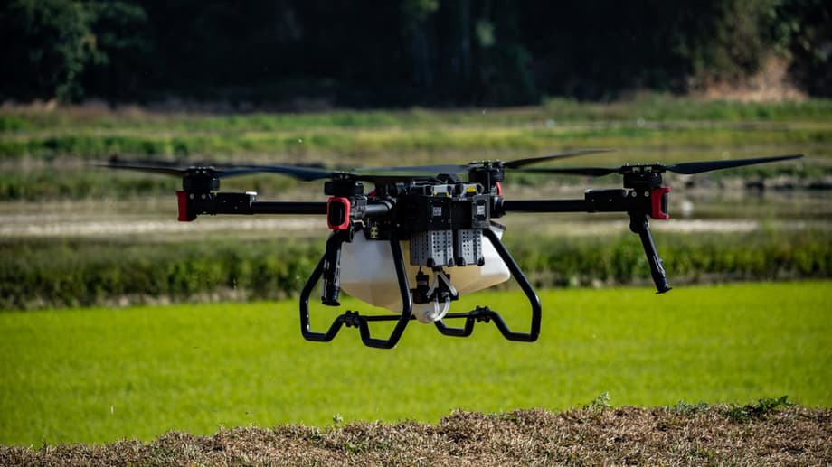 Drone for cultivating agricultural territories