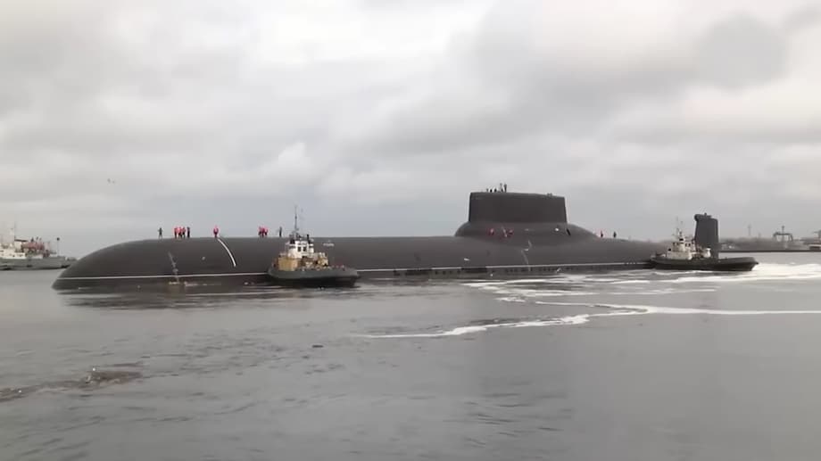 SSGN Belgorod, armed with Poseidon underwater drones