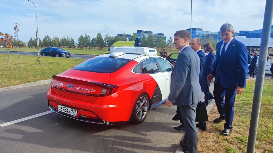 Robotaxi de «Yandex» en Innopolis