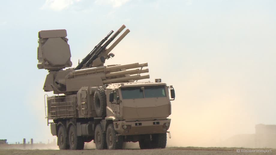 Pantsir-S1M SAM/Artillery System
