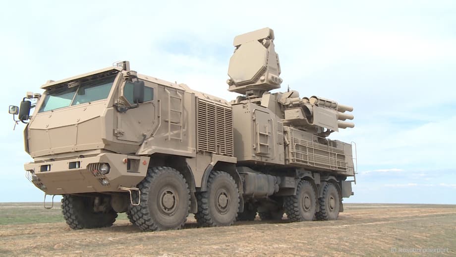 SAM/Artillery System "Pantsir-S1M"