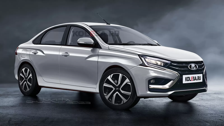 This is approximately what the Lada Iskra might look like