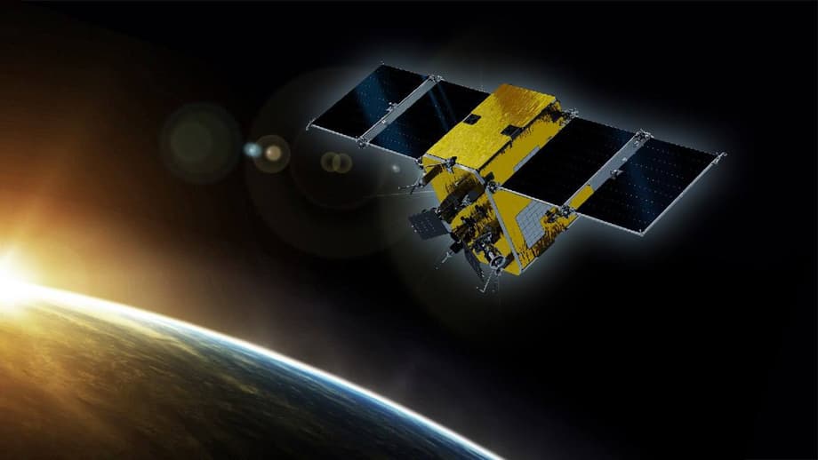 Satélite en órbita terrestre