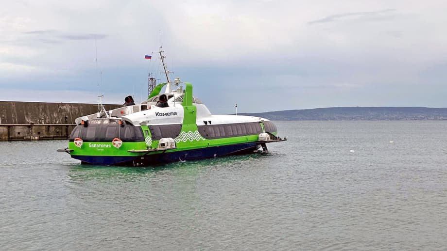  Hydrofoil "Evpatoria" of project 23160 "Cometa 120M"