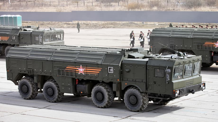 Самоходная пусковая установка 9П78-1 ОТРК «Искандер-М»