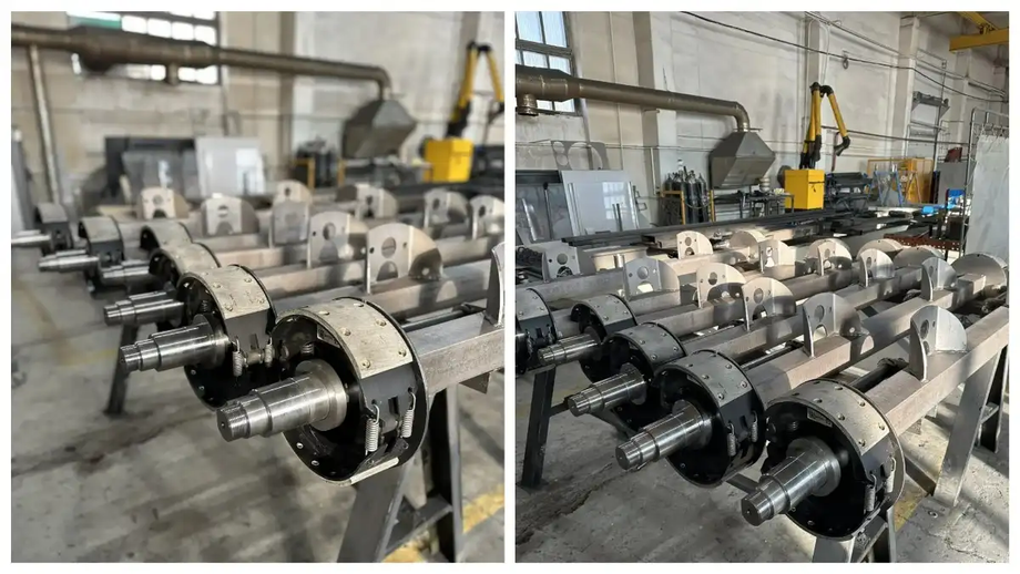 Chassis for semi-trailers manufactured by the Yaroslavich plant