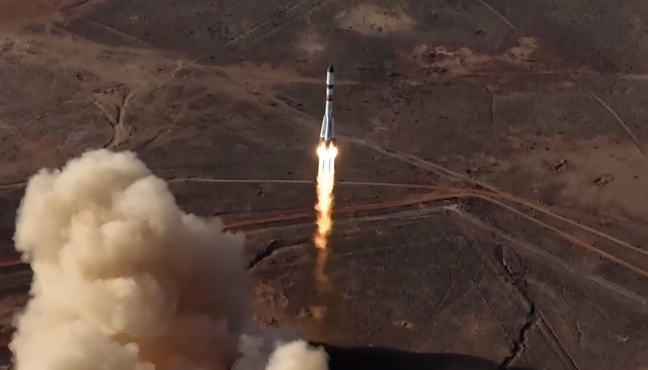Launch of the «Soyuz-2.1a» launch vehicle