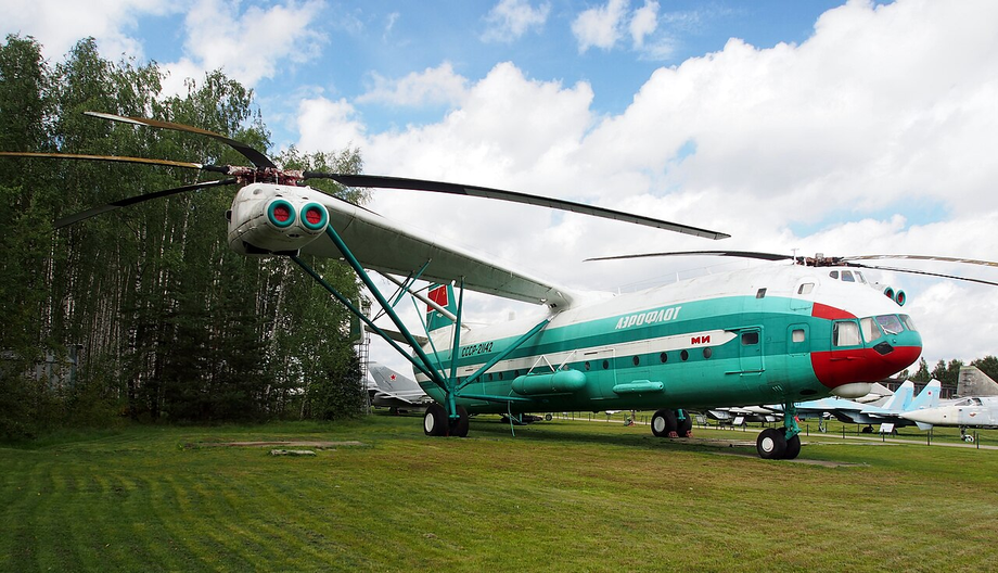 Mil V-12 in the Air Force Museum in Monino