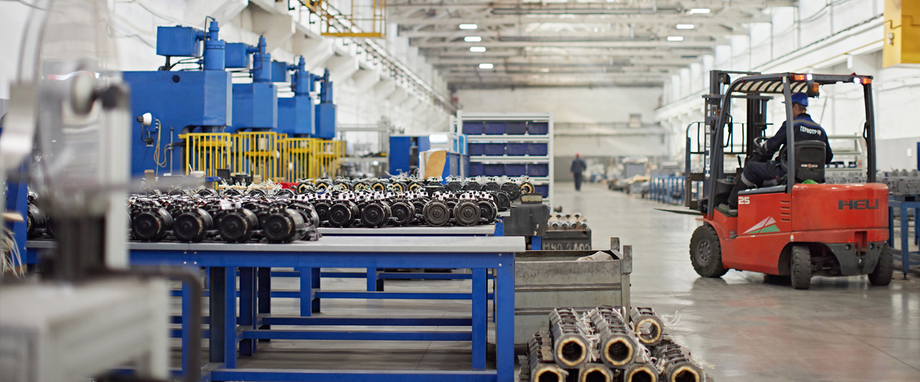 Producción de «Termotron-Zavod»