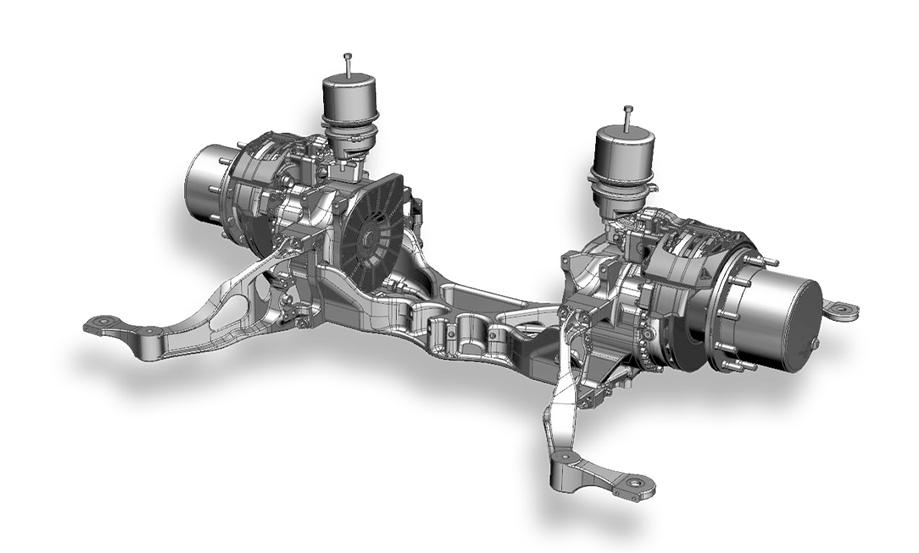 Portal electric axle