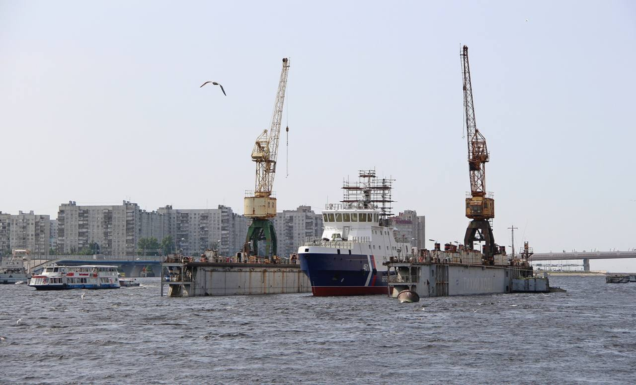 Patrol ship "Kholmsk" of project 22120