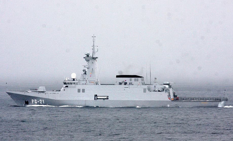 Патрульный корабль PC-21 типа «Гуайкери» проекта Avante ВМС Венесуэлы