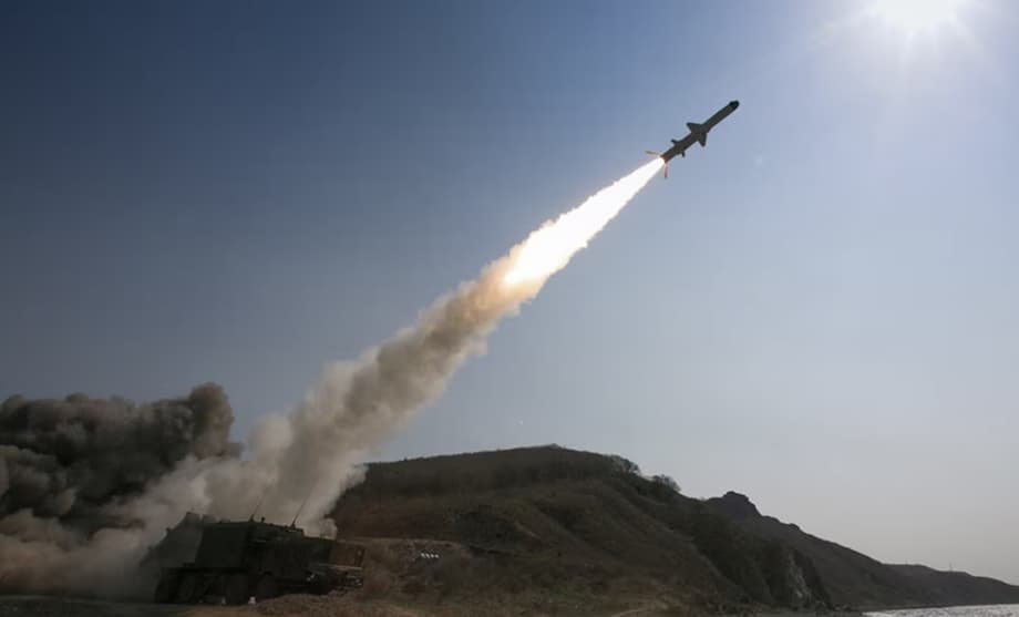 Launch of the Bal coastal missile system