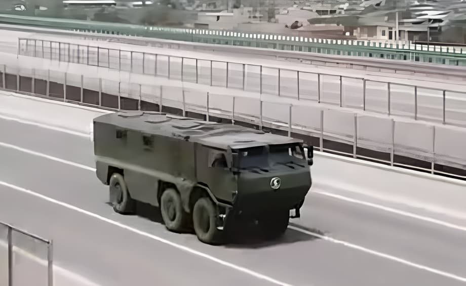 Chinese armored car based on "Typhoon-K"