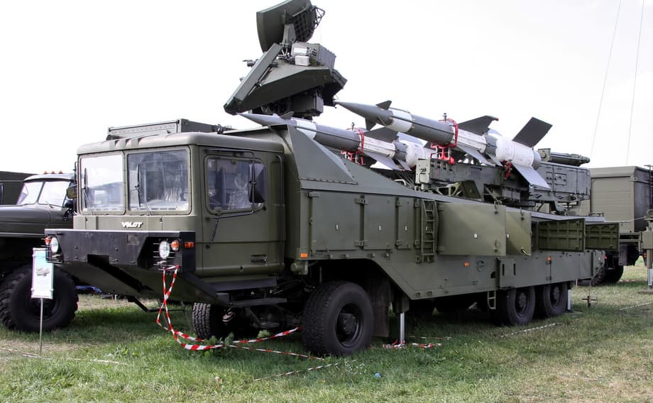 Пусковая установка комплекса «Печора-2М» на шасси&nbsp;МЗКТ-8021

