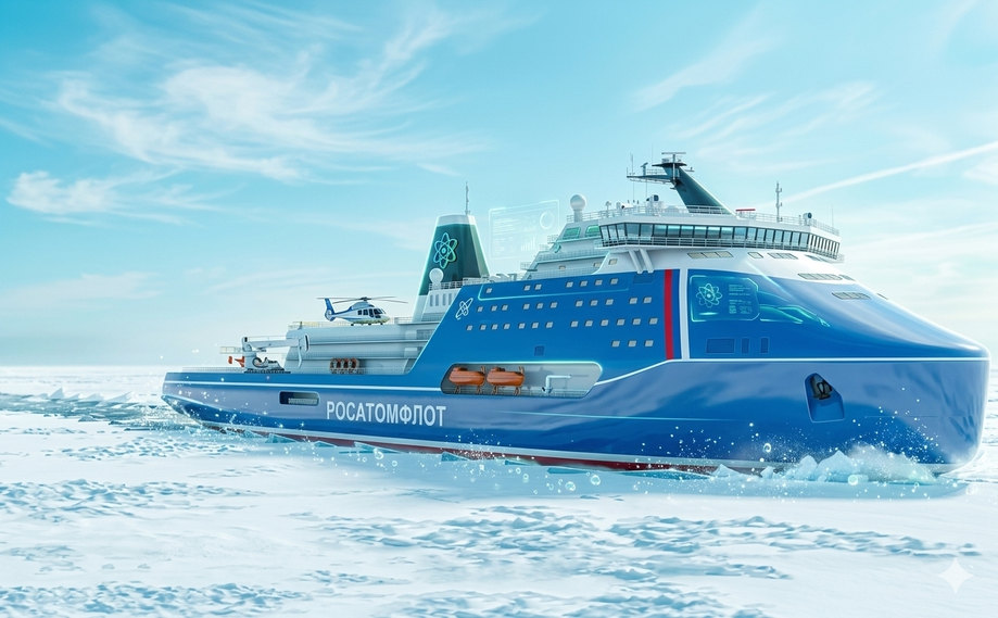 nuclear icebreaker Rossiya
