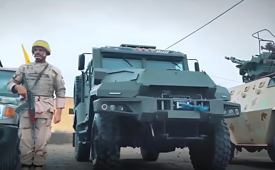 Armored car AMN-590951 "Spartak"