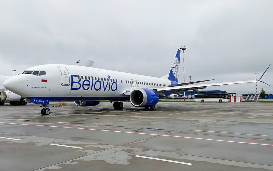 Avión de «Belavia»
