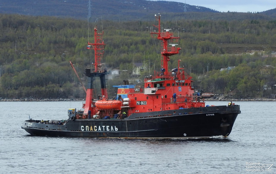 Tugboat of Project 1454 "Atria"
