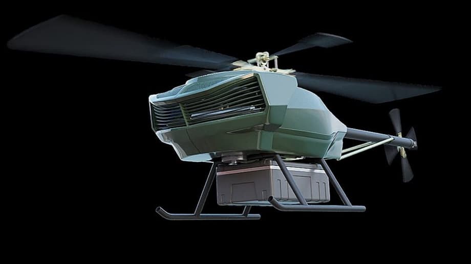 Unmanned aerial vehicle of helicopter type "V-120"