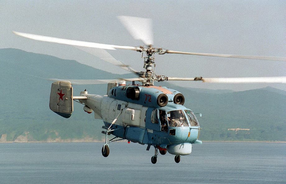 Ka-27 helicopter of the Baltic Fleet