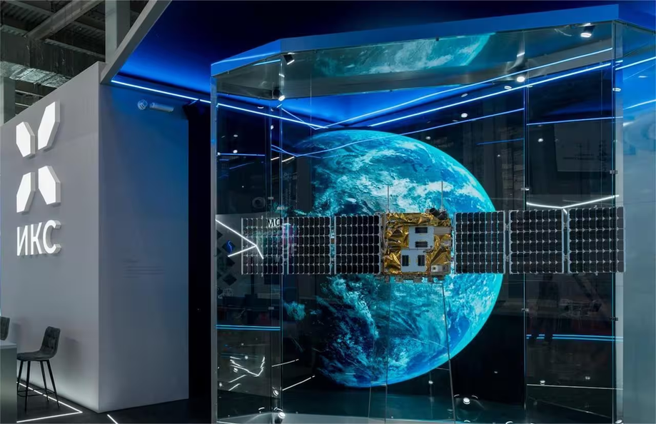 Satélite de órbita baja de la misión "Rassvet-1"