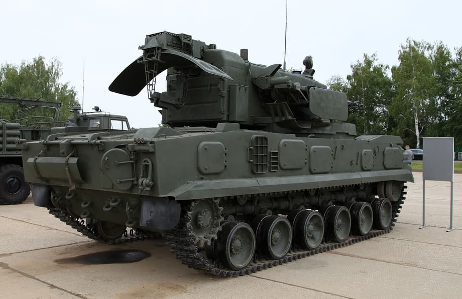 Self-propelled anti-aircraft gun 2S6M SAM "Tunguska-M"