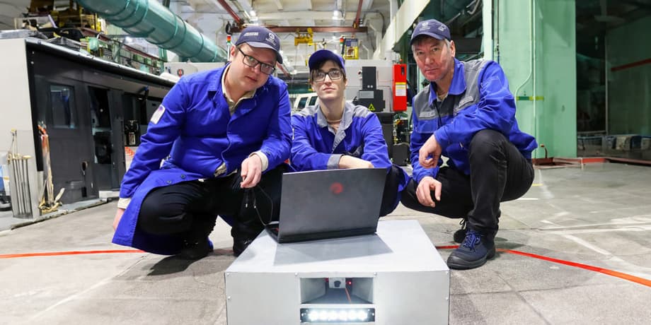 Разработчики роботележки