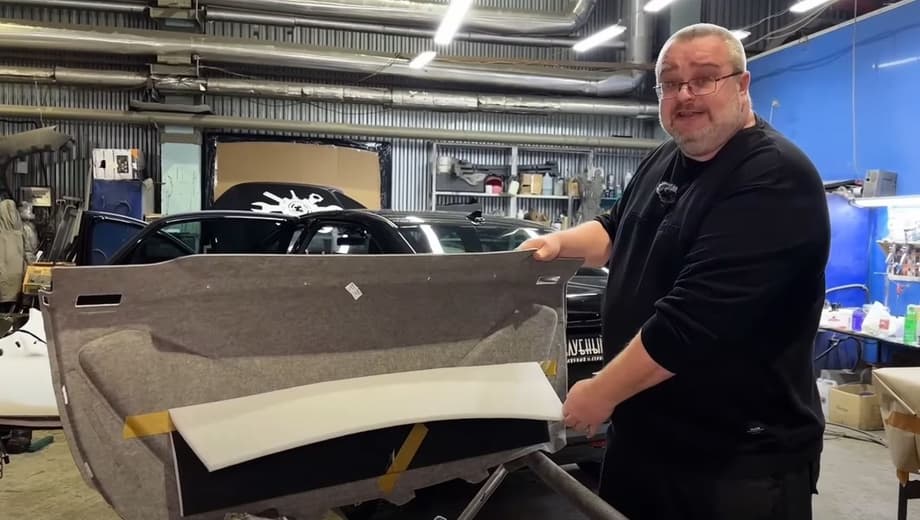 кадры разбора автомобиля Lada Aura