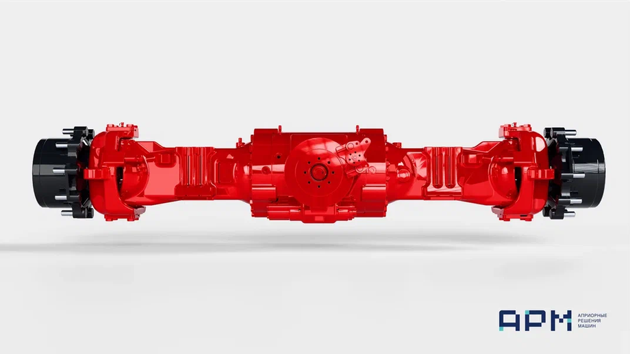 Russian-made axles for ELAZ backhoe loaders