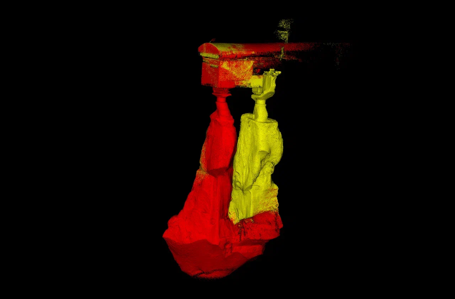 3D модель построенная дроном «ИнноСпектор»