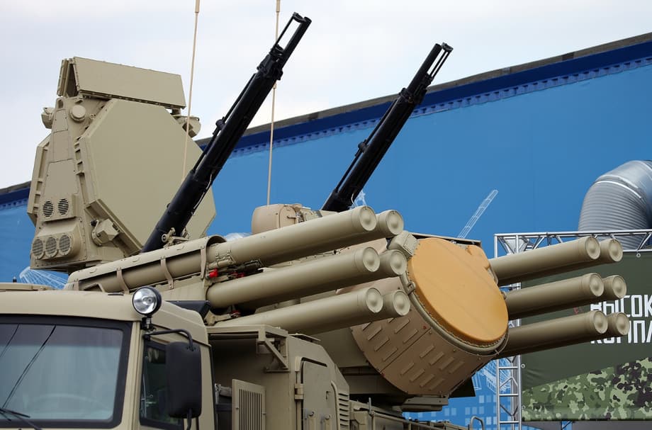 Pantsir-S1 air defense missile system
