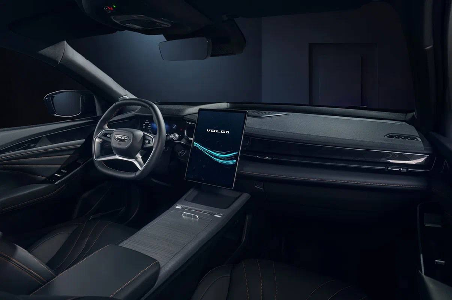 Interior of the Volga C50 car