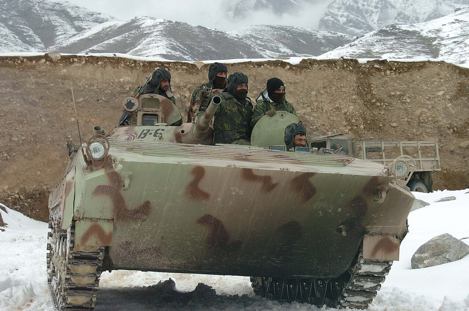 BMP-1 en Afganistán