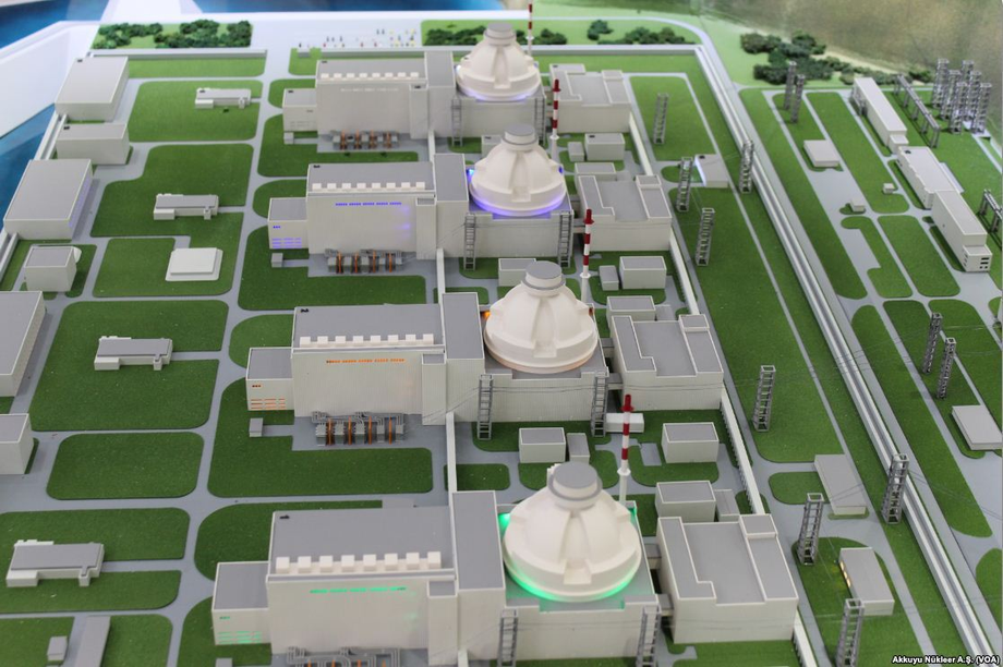 Modelo de la central nuclear «Akkuyu»