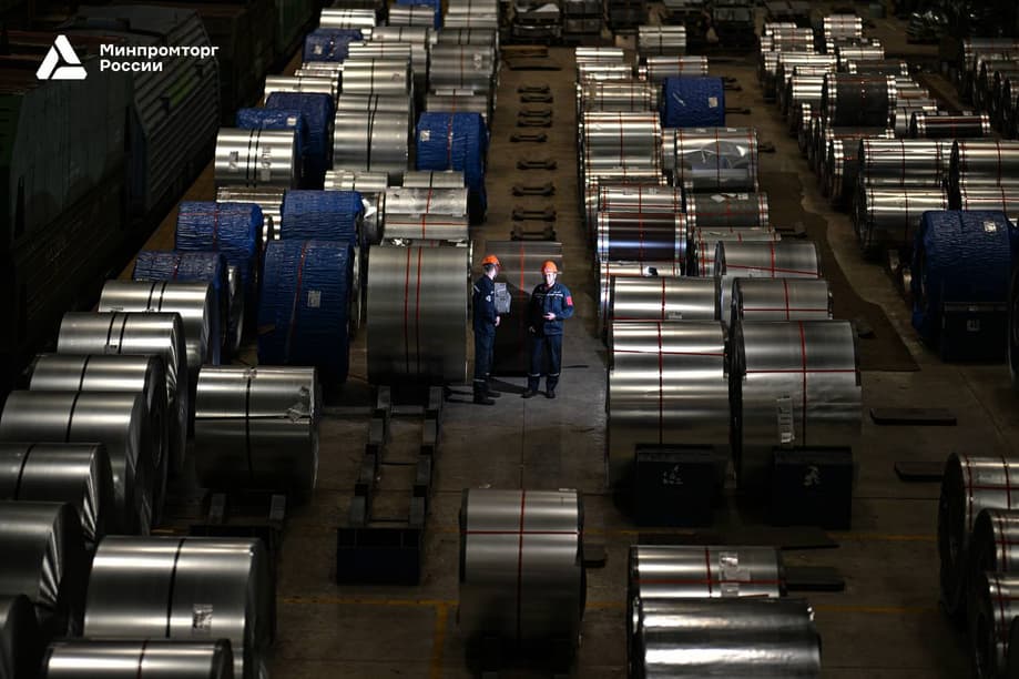 Severstal plant in Cherepovets