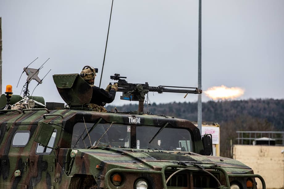 Mock-up of the "Tigr" armored vehicle